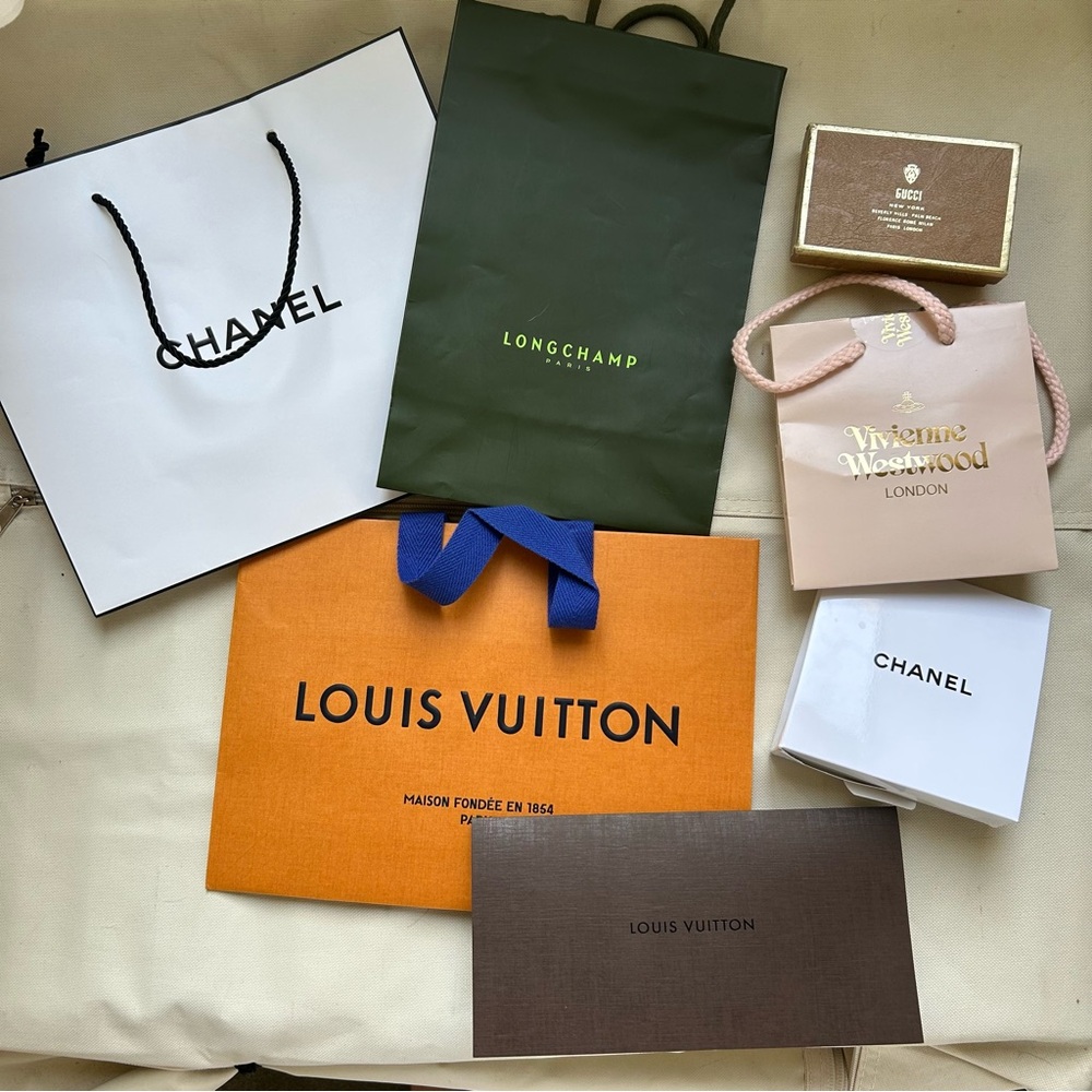 S-M Designer Shopping Bag Lot